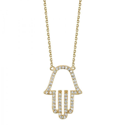 Hamsa Necklace